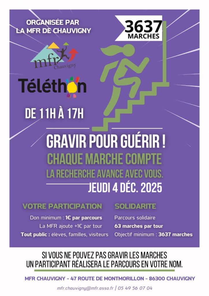 TELETHON MFR CHAUVIGNY