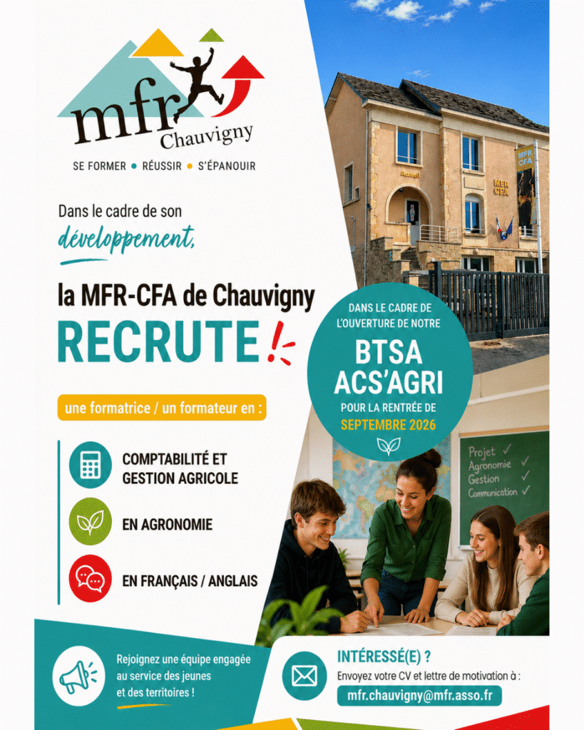 on recrute 3 formatrices/formateurs